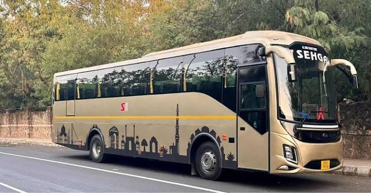 Luxury Coach rental in India - NamoTrip