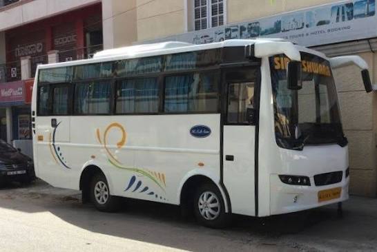 Mini Bus rental in India - NamoTrip